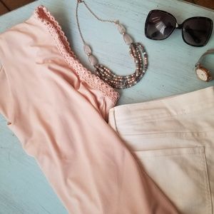 Pale pink top